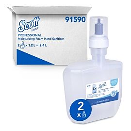 Scott Pro Moisturizing Foam Hand Sanitizer, 1200 mL Refill, Cucumber Scent