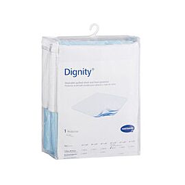 Dignity Washable Sheet Protector Reusable White Backsheet Underpad, Moderate, 35 X 35 Inch