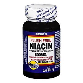 Basic's Flush Free Niacin / Inositol Dietary Supplement