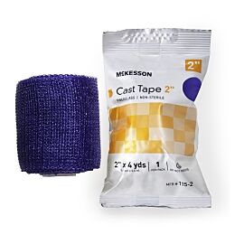 McKesson Purple Cast Tape, 2 Inch x 4 Yard