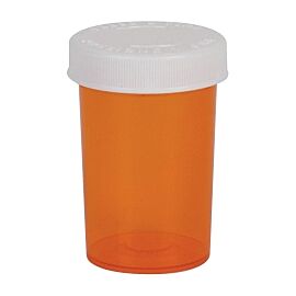 Ezydose Push & Turn Prescription Vial, 20 Dram Capacity