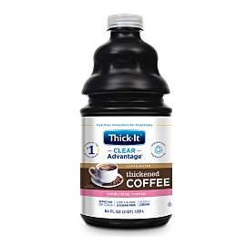 Thick-It Clear Advantage Nectar Consistency Coffee Thickened Beverage, 64 oz. Bottle