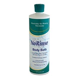 No-Rinse Rinse-Free Concentrated Body Wash 16 oz.