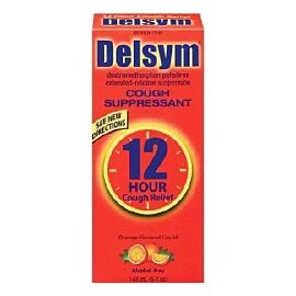 Delsym Dextromethorphan Cold and Cough Relief