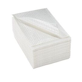 McKesson Procedure Towels- 2-Ply Waffle, Polyback, White, 13 x 18 in