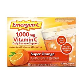 Emergen-C Super Orange Oral Supplement, 0.3 oz. Packet