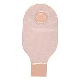 Securi-T Two-Piece Drainable Opaque Ostomy Pouch, 12 Inch Length, 1½ Inch Flange