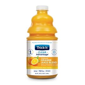 Thick-It Clear Advantage Honey Consistency Orange Thickened Beverage, 64 oz. Bottle