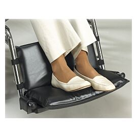 SkiL-Care Footrest Extender, For Use With Wheelchairs and Geri-Chairs, 20 - 24 in. L x 1 in. H, Vinyl