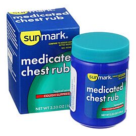 sunmark Chest Rub Ointment 3.5 oz. Each
