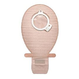 SenSura Click Wide Two-Piece Drainable Transparent Filtered Ostomy Pouch, 11½ Inch Length, 50 mm Flange