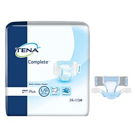Tena Complete Brief, Large, 40" - 56", 24 Count.