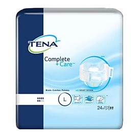 TENA Complete +Care Brief, Extra Large 52" - 62", 24 Count.