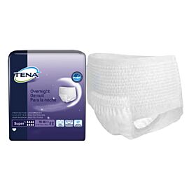 TENA Protective Underwear, Overnight Super, Medium 34"- 44"