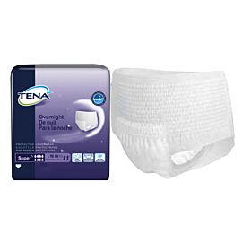 TENA Protective Underwear, Overnight Super, Large, 45"- 58"