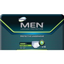 TENA Men Protective Underwear, Super Plus, Medium/Large 34"-50"
