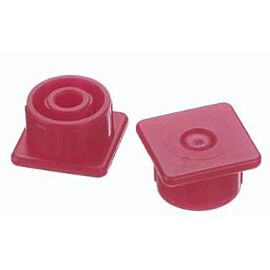 Multi-Ad Luer Lock Syringe Cap, Red