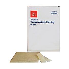 ZeniFiber Calcium Alginate Wound Dressing, 6" Rope